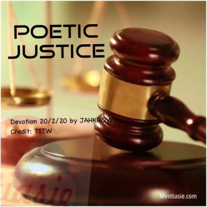 POETIC JUSTICE || mentiasie 