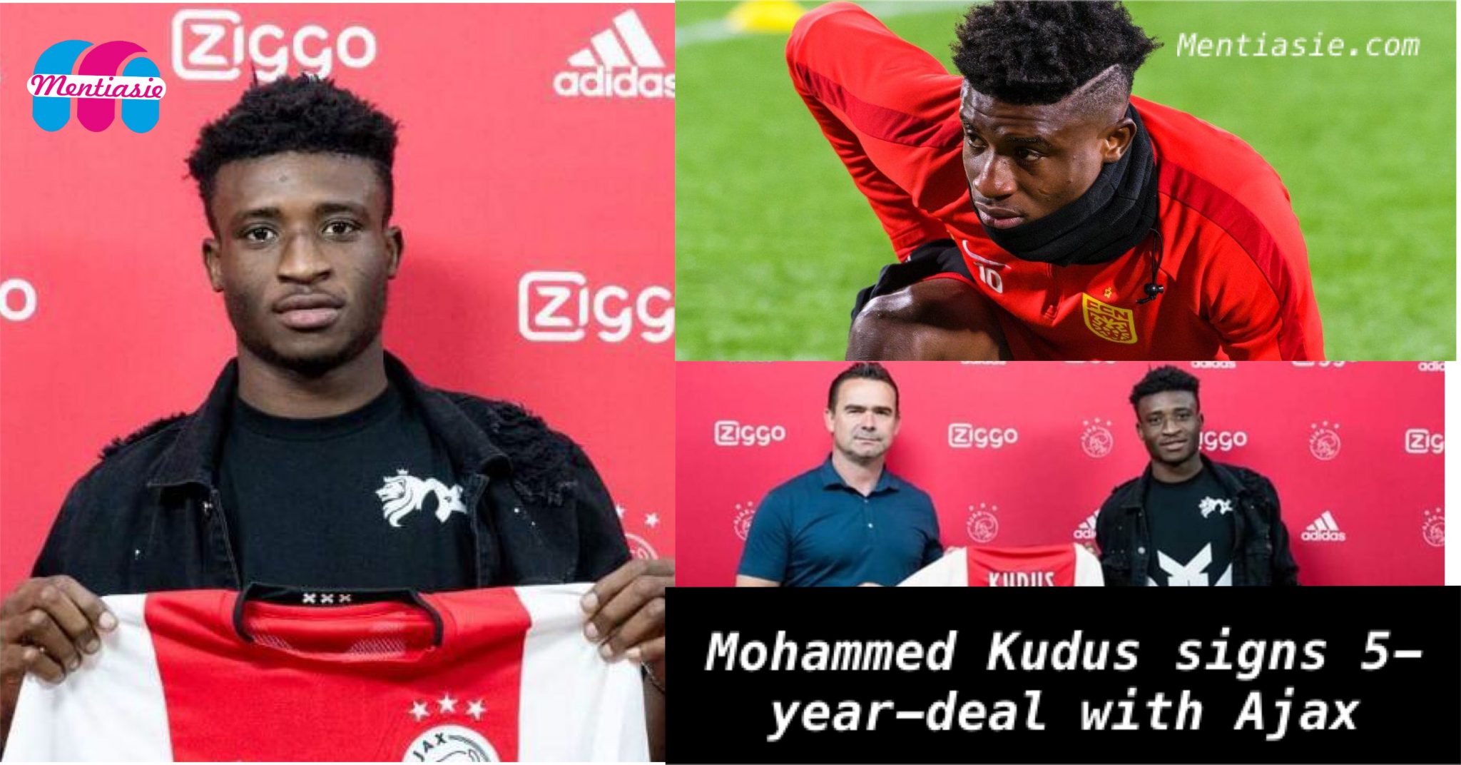 SEALED: Mohammed Kudus signs a five-year deal with Ajax - mentiasie.com