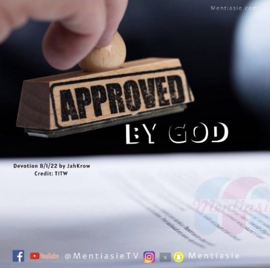 APPROVED BY GOD