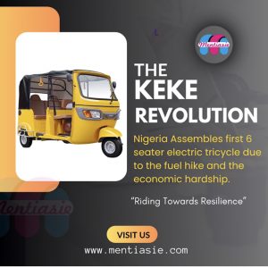 The Keke Revolution: Nigeria Assembles first 6 seater electric tricycle due to the fuel hike and the economic hardship.